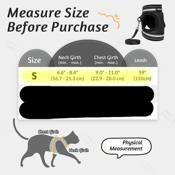 Cat Harness and Leash Set for Walking, Escape Proof #2 - Picture 2 of 10